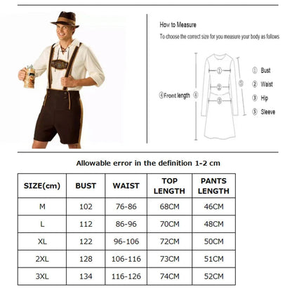 Couples Oktoberfest Costume Bartender Waitress Outfit Cosplay Halloween Carnival Party Fancy Dress Costume The Clothing Company Sydney