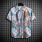 Men's Tropical Short Sleeve Printed Shirt  Unisex  Casual Tops