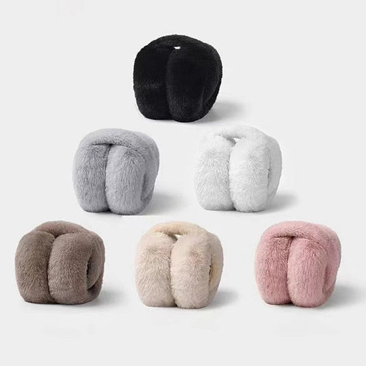 Solid Soft Plush Ear Keep Warmer Winter Earmuffs For Women Men Fashion Outdoor Earflap Protection Ear-Muffs Ear Cover The Clothing Company Sydney