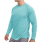 Sun Protection T-shirts Summer UPF 50+ Men's Long Sleeve Quick Dry Athlectic Sports Hiking Performance T-shirts Tee Tops The Clothing Company Sydney