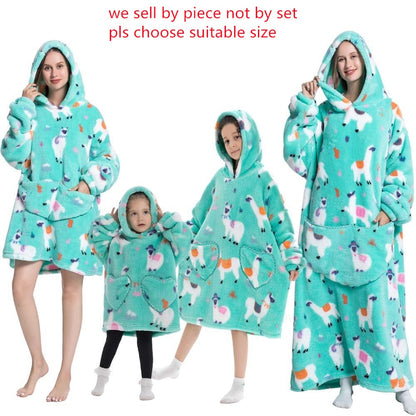 Family Hoodie Blanket for Winter Large Oversize Hoodie for Adult and Child Wearable Hooded Blanket The Clothing Company Sydney