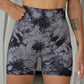 Tie Dye Yoga Shorts Marble Gym Shorts Women Push Up Sports Shorts Fitness Tights Breathable High Waist Booty Shorts The Clothing Company Sydney