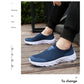 Lightweight Casual Breathable Slip on Male Casual Sneakers Anti-slip Men's Flats Outdoor Walking Shoes