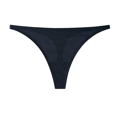 Women's ice silk thong G-string briefs, seamless T-back lingerie by The Clothing Company Sydney