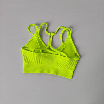 Women's running shockproof summer Bralette quick drying back fitness bra vest training Yoga Sports bra The Clothing Company Sydney