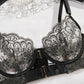 3 Piece Lingerie Lace Ladies Underwear Suspender Set Outfits