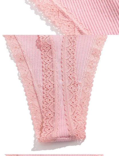 5 Pack G-string Panties Cotton Women's Underwear  Adjustable Waist Pantys Bikini Thongs Lingerie The Clothing Company Sydney