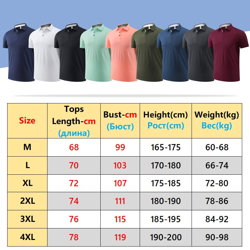 Quick Dry Golf Short Sleeves Nylon Casual Collared Mens Breathable Sports Poloshirts Summer Team Work Hiking Fishing Tee The Clothing Company Sydney