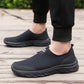 Lightweight Men's Breathable Slip on Casual Sneakers Anti-slip Flats Outdoor Walking Shoes