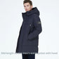 Men's winter jackets for men casual cotton coat mid-length Puffer Parkas