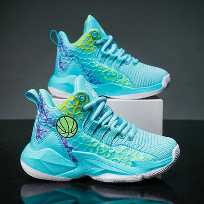 Kids Children's Sports Boys Girls Running Casual Outdoor Breathable Mesh Wear-Resistant Sneakers Basketball shoes. The Clothing Company Sydney