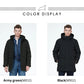 Men's parka jacket windproof warm outerwear Thicken puffer coat for winter