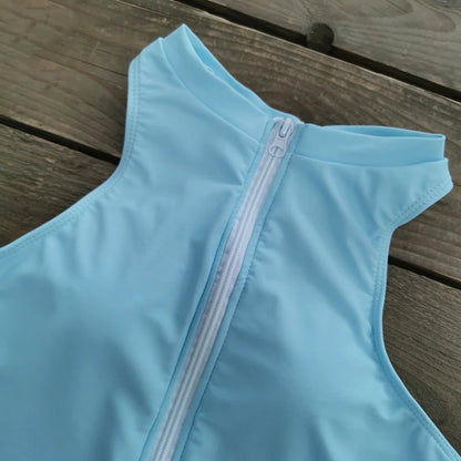 Sleeveless One Piece Swimsuit Sport Style Bodysuit Swimwear Monikini Beach Suit Surfing Wear The Clothing Company Sydney