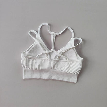 Women's running shockproof summer Bralette quick drying back fitness bra vest training Yoga Sports bra The Clothing Company Sydney