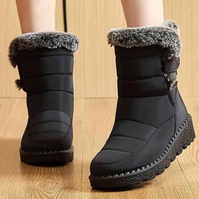 Women's Ankle Fur Snow Winter Boots The Clothing Company Sydney