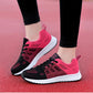 Women's Vulcanized Shoes Platform Casual Sneakers Shoes Flats Mesh Breathable Running Summer Sports Tennis Shoes