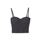 Women's Thin Section Double Straps Solid Colour Suspenders  Inside Sports Vest Outer Wear Bra Top The Clothing Company Sydney