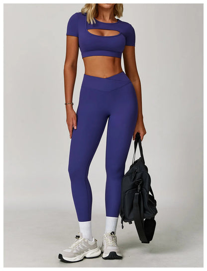 2 Piece Women's Sportswear Yoga Gym Clothes Workout Outfits Yoga Suits Tracksuits Fitness Set Sports Bra Running Gym Leggings The Clothing Company Sydney