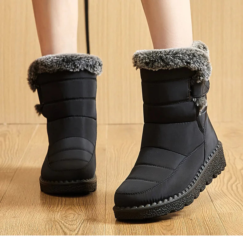 Women's Ankle Fur Snow Winter Boots The Clothing Company Sydney