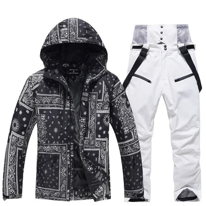 2 Piece Jacket Pants Ski Suit Sets Waterproof Snow Costume Ski Jacket and Pant Set Outdoor Clothing Snowboarding Set The Clothing Company Sydney
