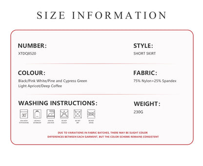 Women's Sports Skirt  High Waisted Workout Yoga Golf Skirt Quick Dry Breathable Short Skirt Casual Running Tennis Skorts