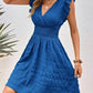 Elegant Short Summer Casual Slim Red Sleeveless Holiday Beach Dress Fashion V Neck A-line Dresses