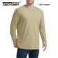 TACVASEN Long Sleeve Cotton T-shirt Mens Breathable Moisture Wicking Casual T-shirt Spring Pullover Crew Neck Basic Tee Tops Man The Clothing Company Sydney