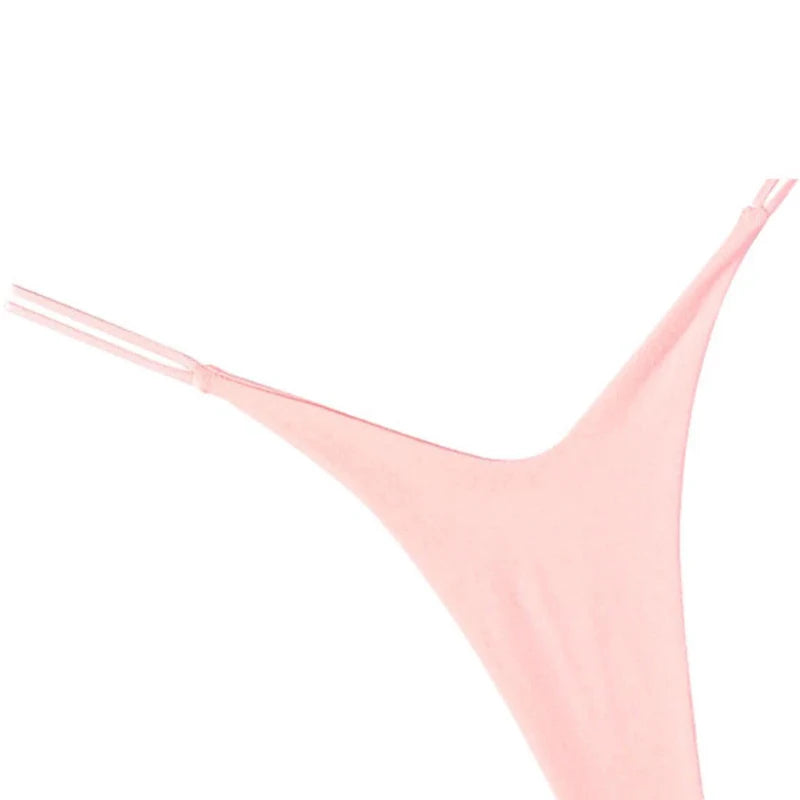 Women's Temptation G-string Gym Sport Thong Solid Color Comfortable Panties Soft Cotton Underwear The Clothing Company Sydney