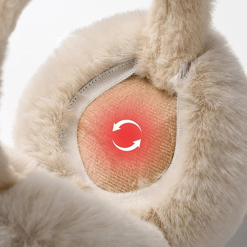 Solid Soft Plush Ear Keep Warmer Winter Earmuffs For Women Men Fashion Outdoor Earflap Protection Ear-Muffs Ear Cover The Clothing Company Sydney