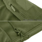 Full Zip Up Tactical Green Fleece Jacket Thermal Warm Work Coats Men's Pockets Safari Jacket Hiking Outwear Windbreaker