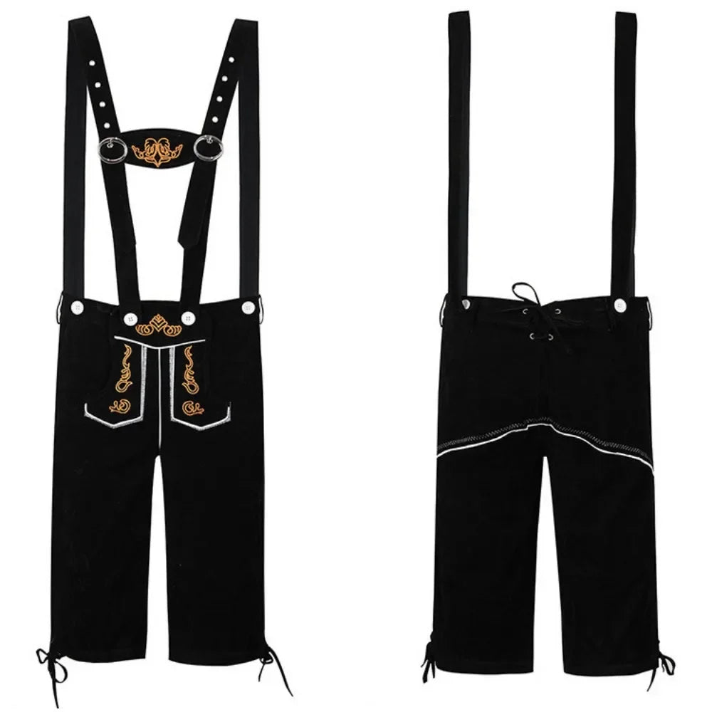 Men's Oktoberfest Overalls Clothing German Bavarian Munich Oktoberfest Costume Outfit The Clothing Company Sydney