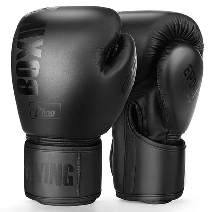 Boxing Gloves PU Leather Muay Thai MMA Sandbag Training Gloves For Men Women The Clothing Company Sydney