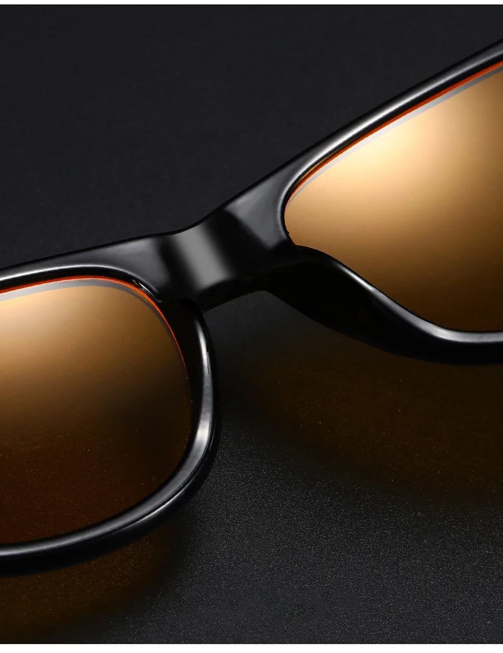 Night Vision Blue Light Blocking Glasses Men Square Computer Eye Protection Eyeglasses Gaming Women Orange Eyewear The Clothing Company Sydney