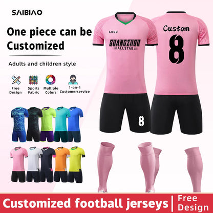 Adult Kids Football Jerseys Men Women Soccer Uniforms Sports Clothes Customised Futsal Sportswear Child Team Training Tracksuit Outfit The Clothing Company Sydney