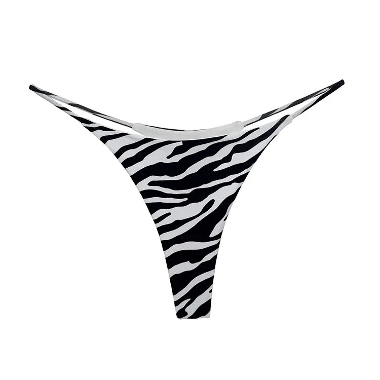 Low Waist Cotton Thong Women Panties Briefs T-back Bikini Underwear Seamless G String Sports Lingerie