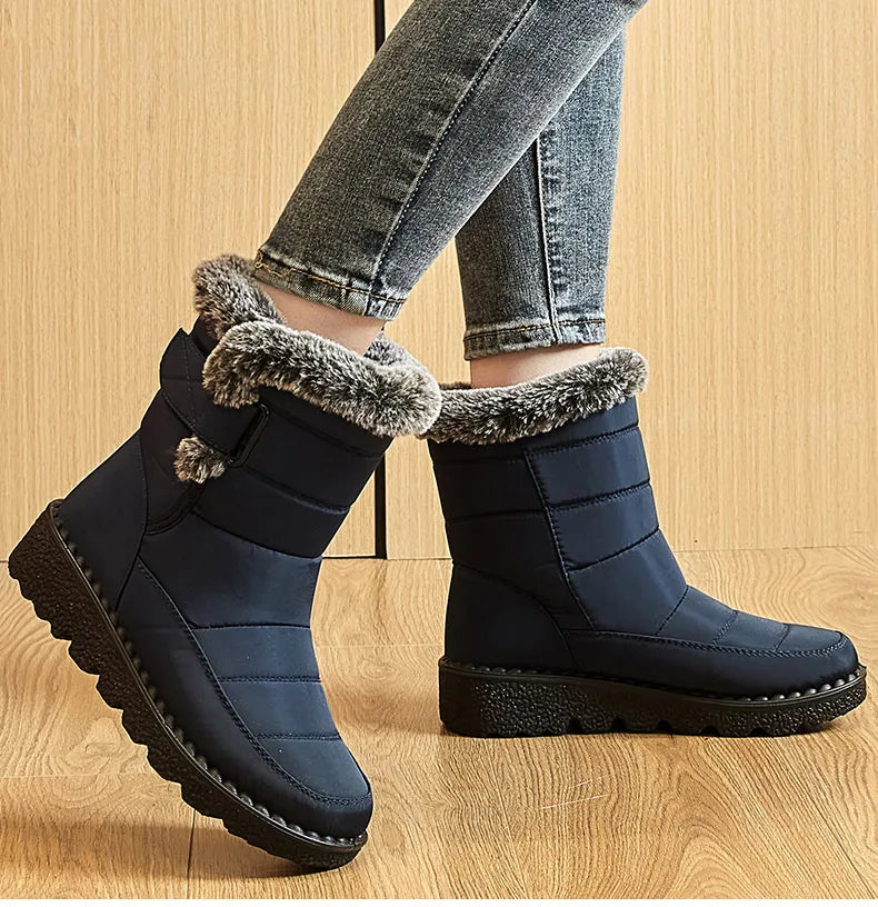 Women's Ankle Fur Snow Winter Boots The Clothing Company Sydney
