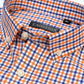 English Style Plaid Checked Cotton Men Shirts Without Pocket Long Sleeve Versatile Casual Standard-fit Button-down Gingham Shirt The Clothing Company Sydney