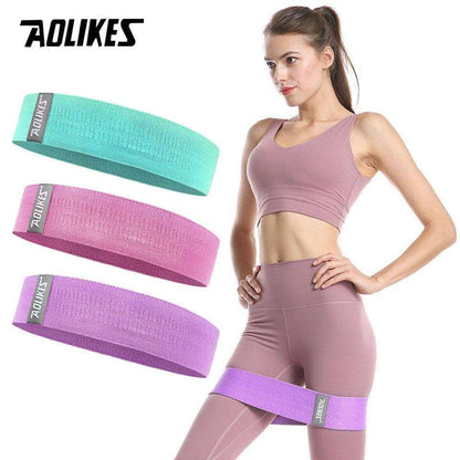 1PC Hip Yoga Resistance Band Wide Fitness Exercise LegsLoop For Circle Squats Training Anti Slip Band The Clothing Company Sydney