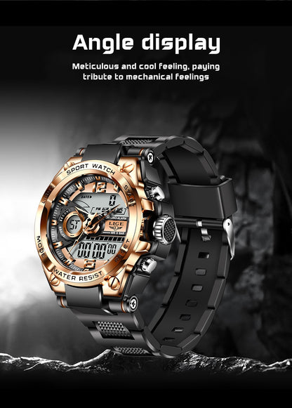 Digital Men Military Watch 50m Waterproof Wristwatch LED Quartz Clock Sport Watch Male Big Watches The Clothing Company Sydney