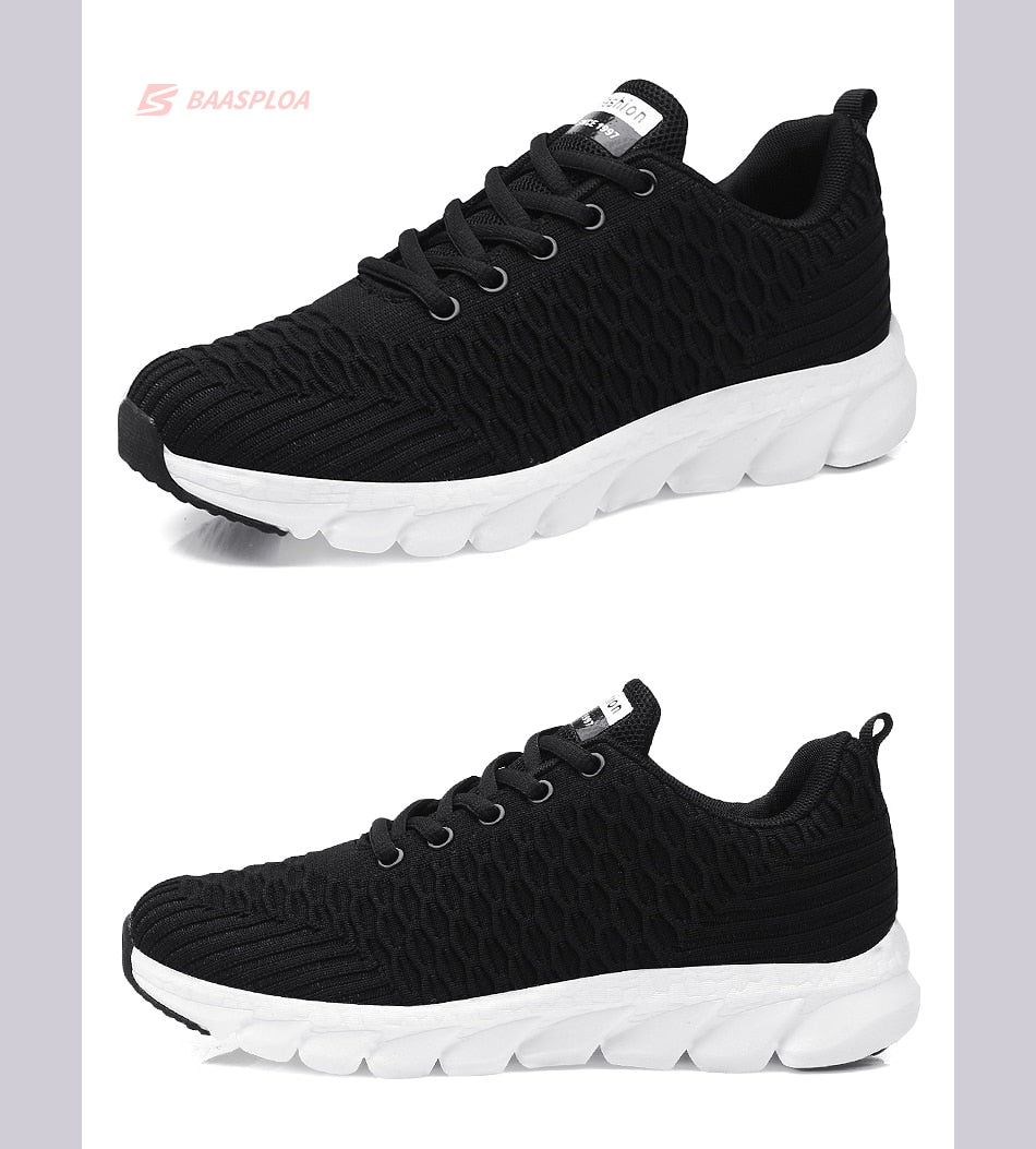 Women's Sneaker Fitness Shoes Lace up Non-Slip Soft Tennis Shoes Lace-up Lightweight Jogging Walking Breathable Sneakers The Clothing Company Sydney