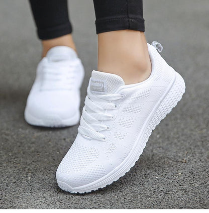 Lace up Women's Sneakers Fashion Shoes Platform Vulcanized Shoes Sneakers Shoes Breathable Shoe The Clothing Company Sydney