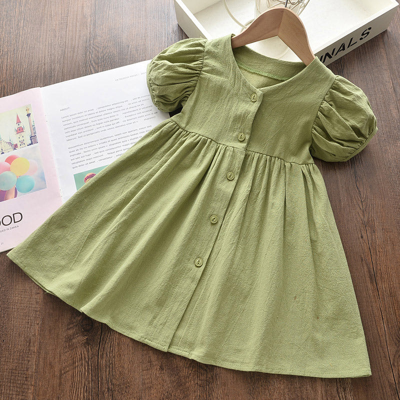 Girls Casual Dresses Fashion Baby Princess Party Vestidos Children Kids Flowers Costumes Floral Dress 3-7Y The Clothing Company Sydney