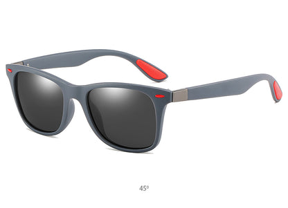 Polarized Sunglasses Men Women Classic Square Plastic Driving Sun Glasses Fashion Black Shades UV400 The Clothing Company Sydney