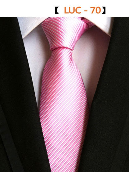 8cm Men's Tie Silk Plaids Floral Luxury Necktie Striped Ties For Men Business Formal Wedding Accessories Tie The Clothing Company Sydney