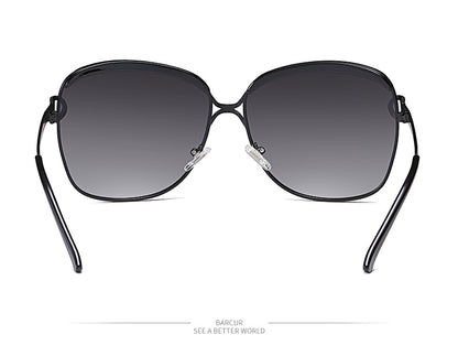 Polarized Ladies Sunglasses Gradient Lens Round Sun Glasses Square Luxury Brand Oculos Eyewear The Clothing Company Sydney