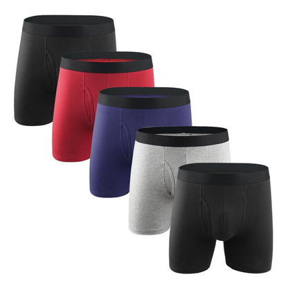 5 Pack  Boxershorts Man Underpants Long Boxers Men Underwear Cotton Shorts Breathable Shorts Boxers Trunks The Clothing Company Sydney
