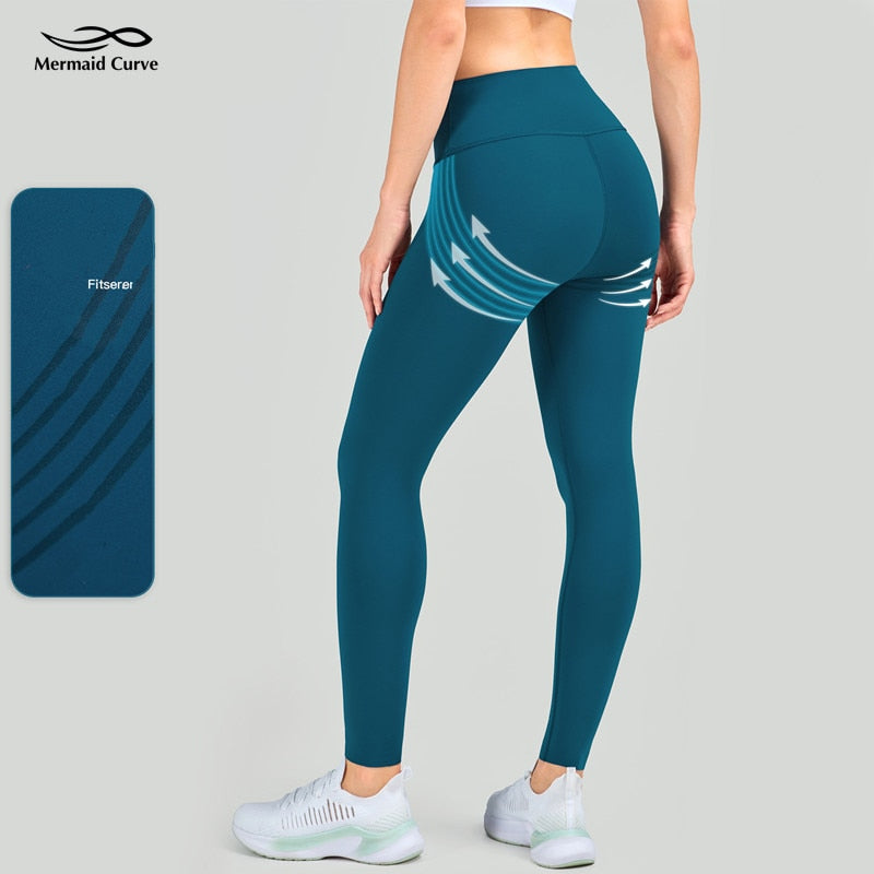 Lycra Fabric Striped Yoga Pants Women High Waist Fitness Leggings Push Up Hips Tight Sports Trousers The Clothing Company Sydney