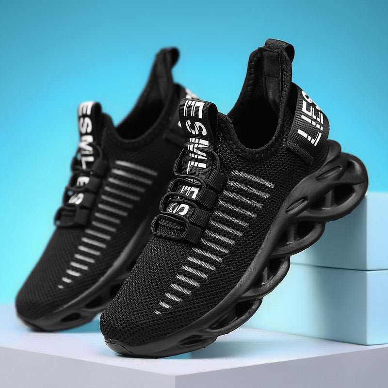 Children's Fashion Sports Shoes Boys Girls Running Outdoor Sneakers Breathable Soft Bottom Kids Lace-up Jogging Shoes The Clothing Company Sydney