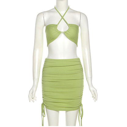 Two Piece  Skirt And Crop Top Summer Outfits Festival Holiday Beach Outfits Co ord Sets Club Party Wear The Clothing Company Sydney