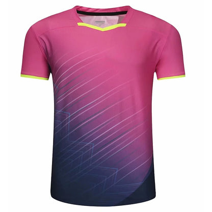 Women's Men's Sports Badminton wear shirts Table tennis game Shirts clothes Exercise Tennis Volleyball Handball Shirts The Clothing Company Sydney